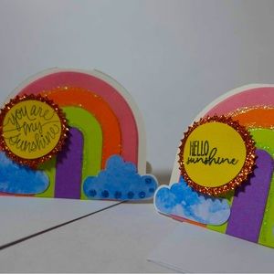 🌈 3 for $10.00 - 2 Sunshine Greeting Cards